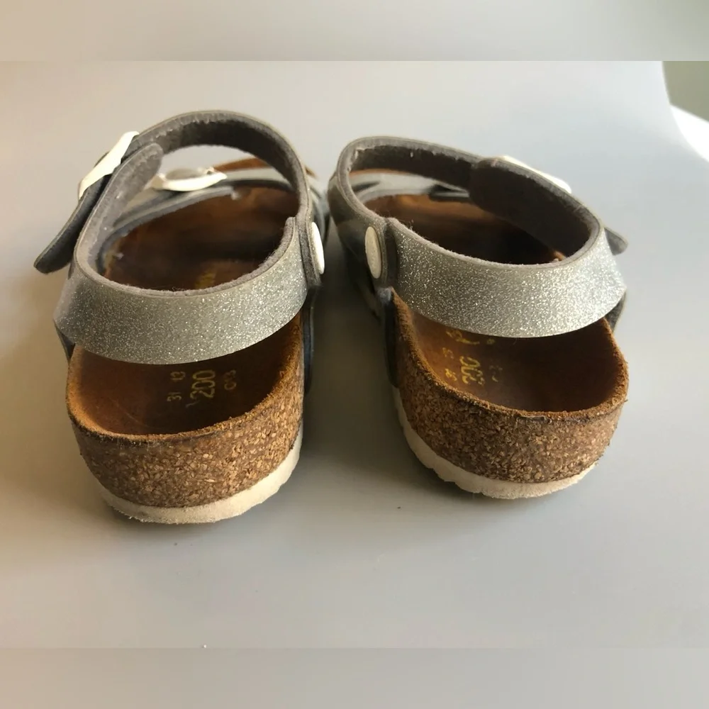 Birkenstock Birko Flor RIO - Magic Galaxy Silver BNIB Kids Size: EUR 31 = US C13